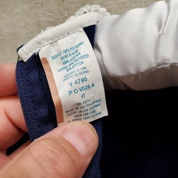 Vintage Classic Little Bitty Plaid Dress in Size 4T - Picture 7 of 7